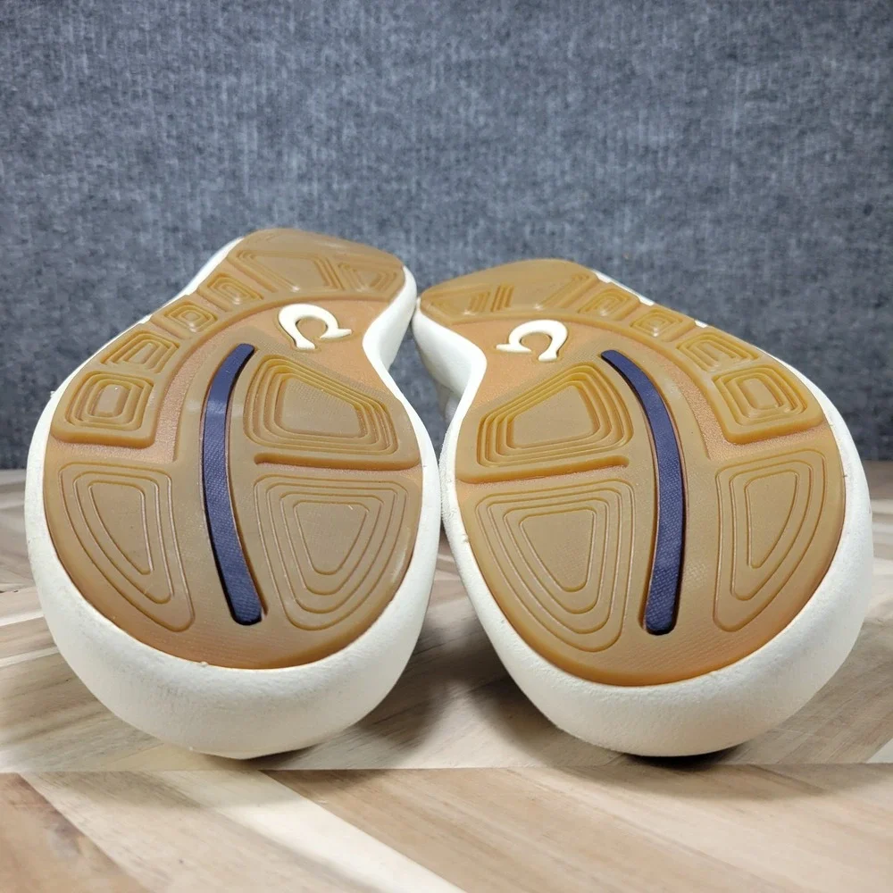 OLUKAI Moku Pae Men's 12 White Breathable Water Boat Shoes Sneakers
